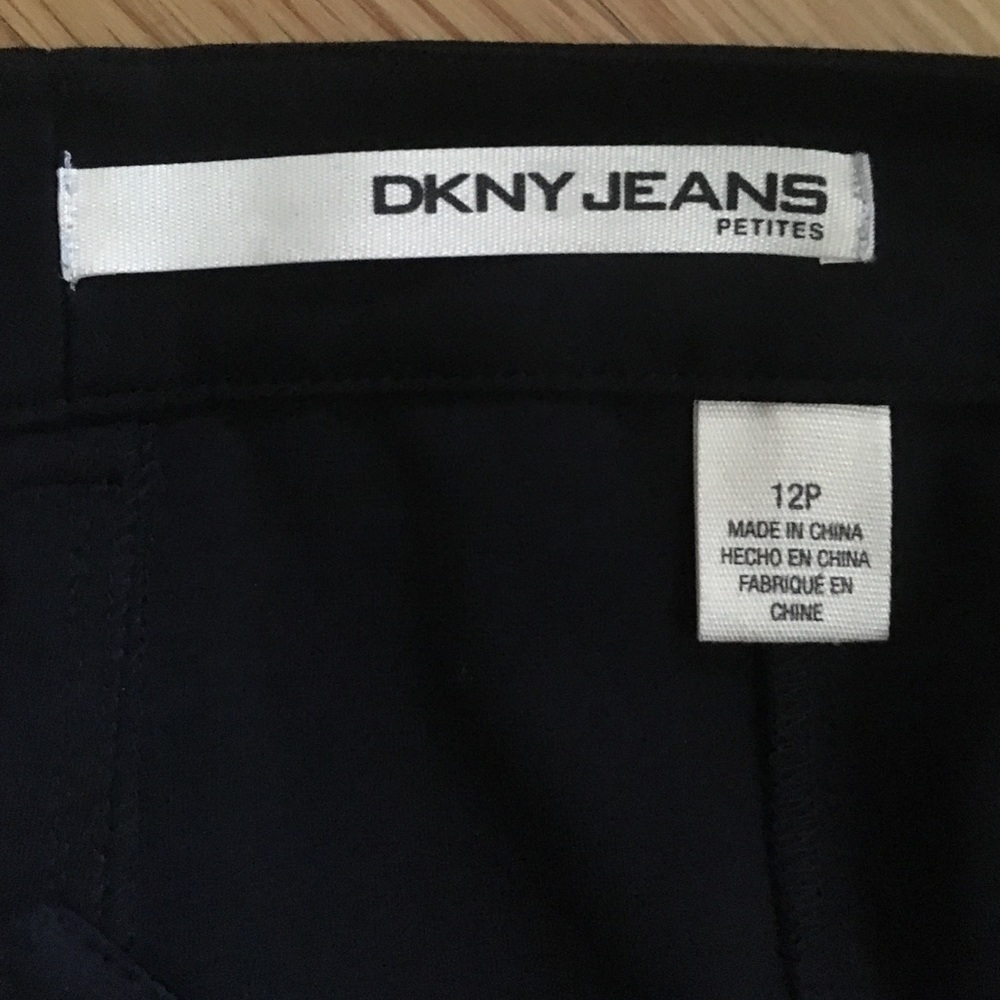 NWT “DKNY”-Petite by Design- Black Pants/Jeans - Picture 2 of 6